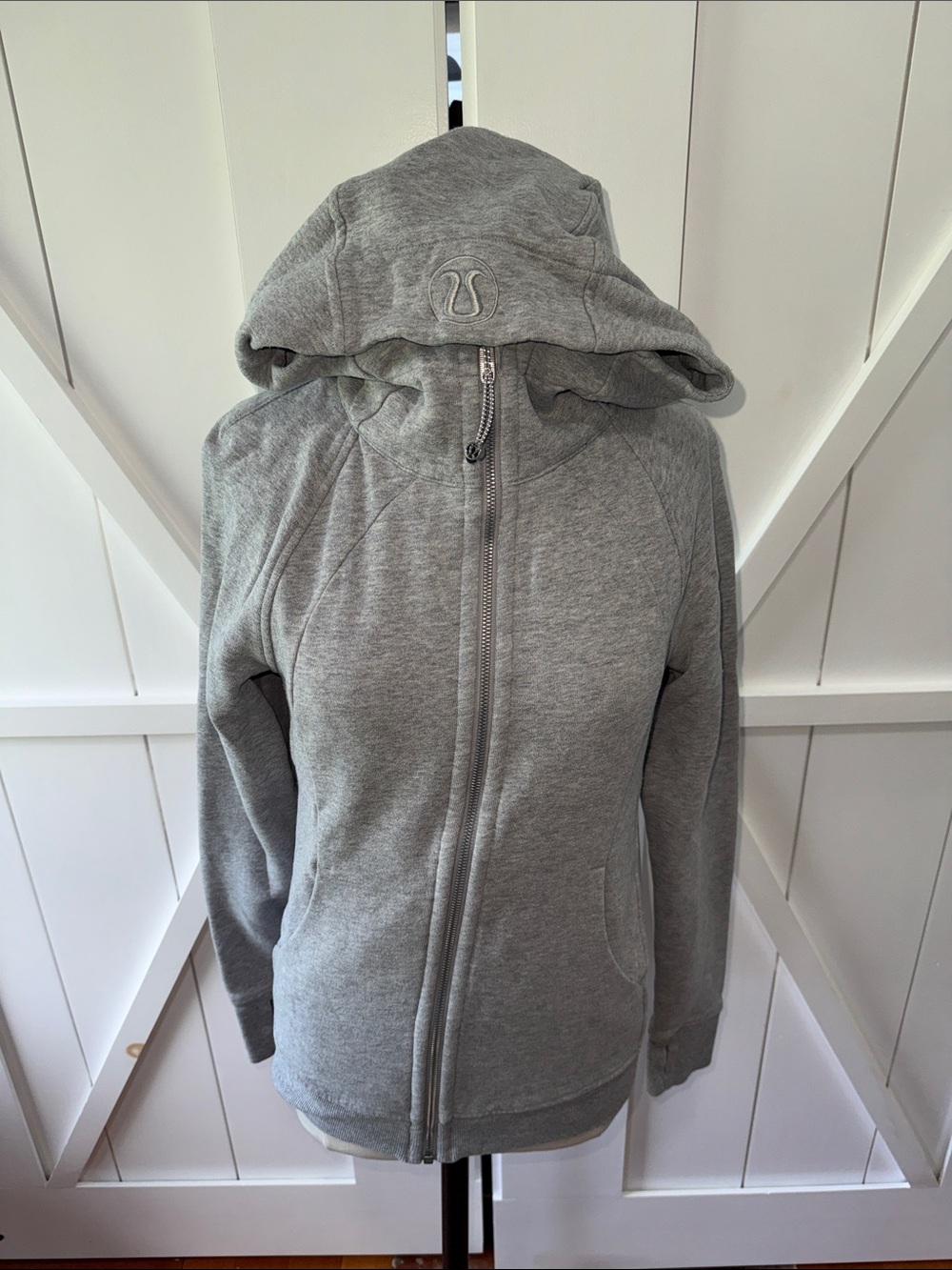 lululemon athletica Heather Gray Full-Zip Women’s Full zip